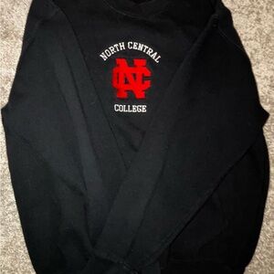 North Central College Black Sweatshirt